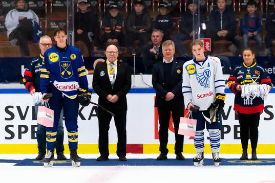 Dalarnas Liam Lorenz och Västerbottens William  Larsson