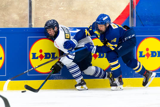 Västerbottens Joel Barrefjord och Dalarnas Zaki Crookes