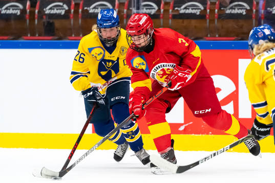 Dalarnas Alva Ullbors och Smålands Alva Johansson