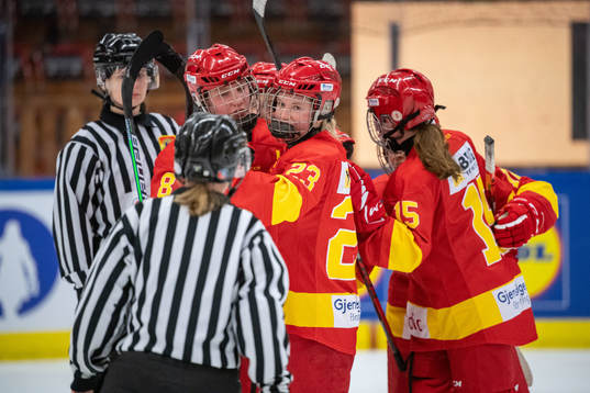 Smålands Hilda Svensson jublar