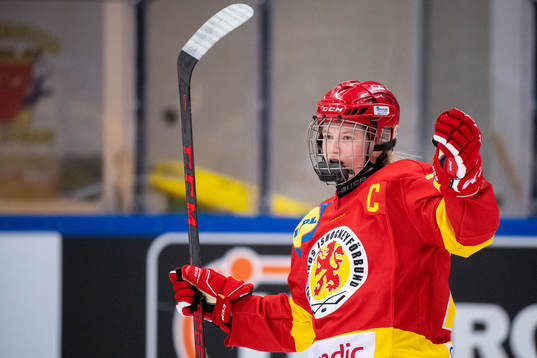 Smålands Hilda Svensson jublar