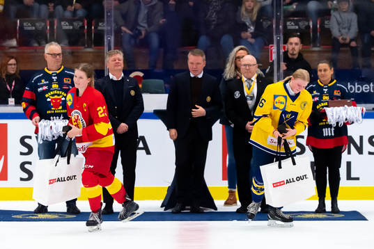 Smålands Hilda Svensson och Dalarnas Alva Ullbors