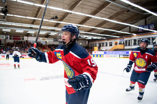 Stockholm Syds Viggo Nordlund jublar