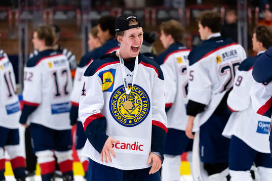 Stockholm Nords Wiktor Jerneheim jublar