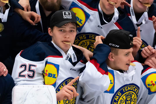 Stockholm Nords Oscar Westman jublar