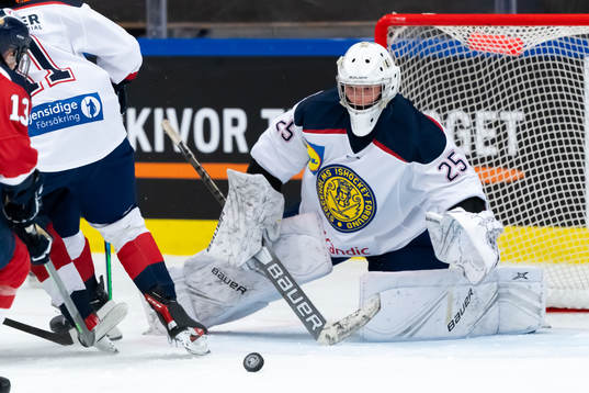Stockholm Nords målvakt Oscar Westman