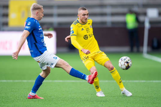Norrbys Johan Brannefalk och Sundsvalls Dennis Olsson