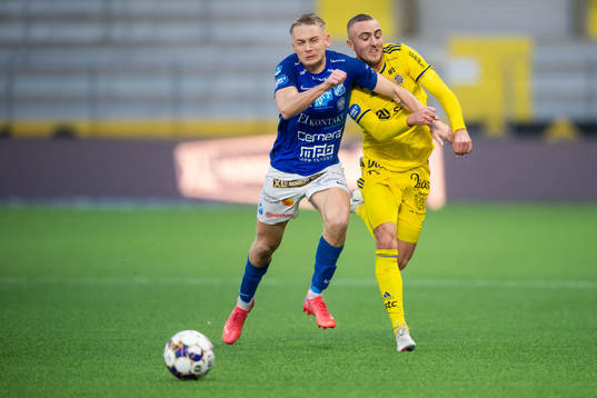Norrbys Johan Brannefalk och Sundsvalls Dennis Olsson