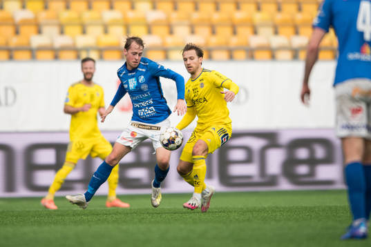 Norrbys Robin Strömberg och Sundsvalls Daniel Stensson
