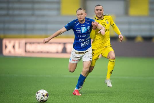 Norrbys Johan Brannefalk och Sundsvalls Dennis Olsson