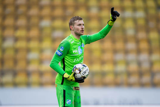 Norrbys målvakt Anton Cajtoft