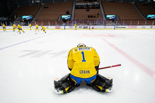 goalkeeper Sara Grahn of Sweden