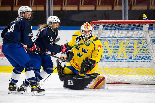 goalkeeper Sara Grahn of Sweden