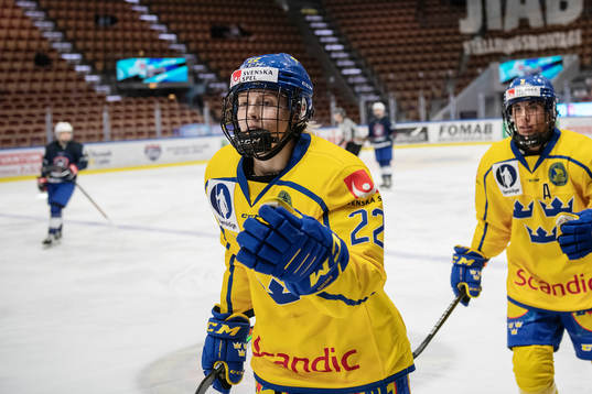 Jenny Antonsson of Sweden celebrates