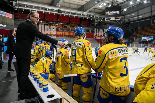 assistant coach Andreas Spångberg of Sweden