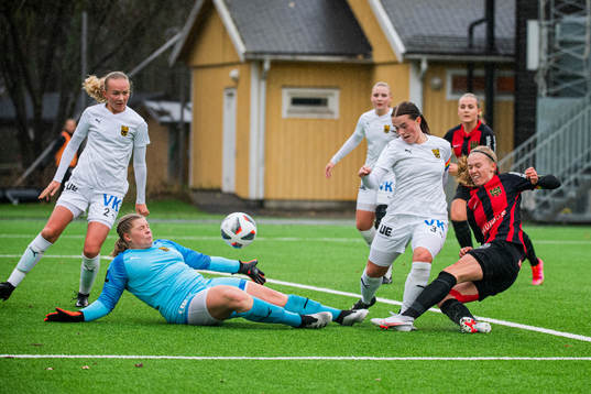 Umeås Tilda Sörlén, Villemo Sahlén, Blossom Davis och