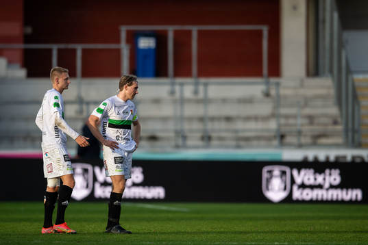 GAIS Joackim Åberg och August Wängberg deppar