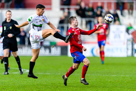 GAIS Emin Grozdanic och Östers Nicolas Mortensen