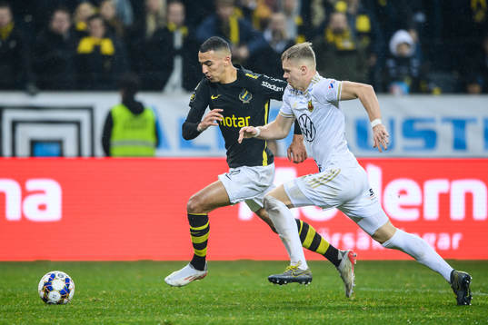s Nabil Bahoui och Östersunds Eirik Haugan