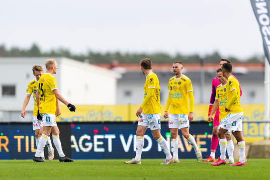 Falkenbergs spelare deppar