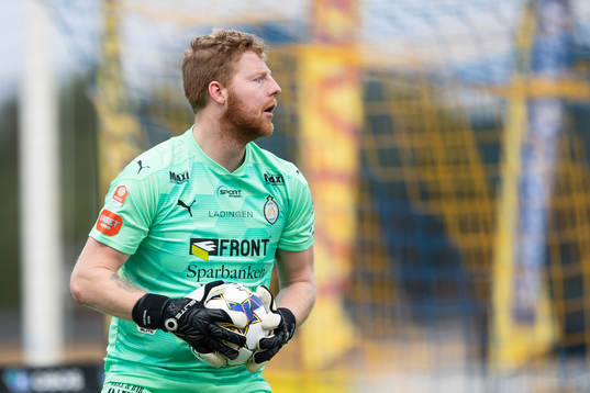 AFC Eskilstunas målvakt Nick Wolters