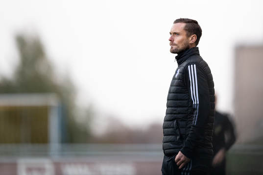 Falkenbergs tränare Tobias Tuvesson