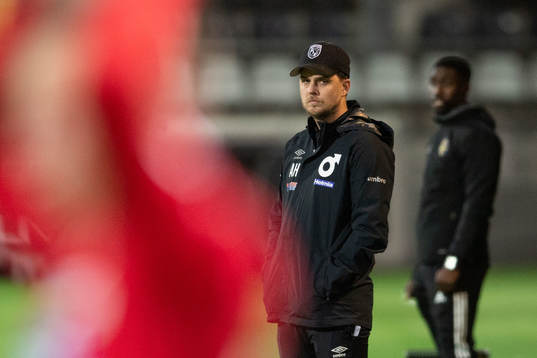 Degerfors tränare Andreas Holmberg