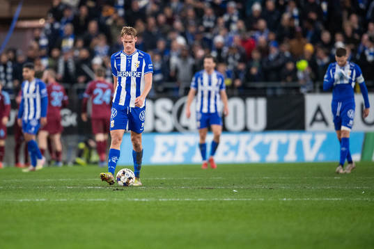 IFK Göteborgs Oscar Vilhelmsson deppar