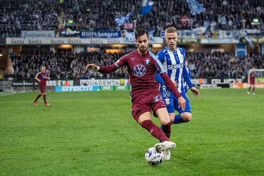 Malmö FFs Adi Nalic och IFK Göteborgs Oscar Wendt