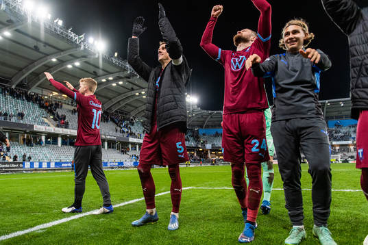 Malmö FFs Anders Christiansen, Sören Rieks och Lasse