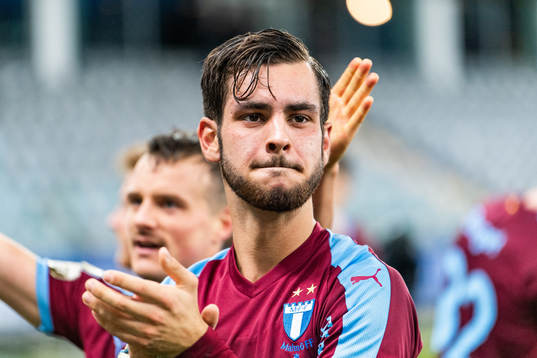 Malmö FFs Adi Nalic jublar