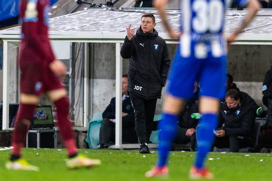 Malmö FFs huvudtränare Jon Dahl Tomasson