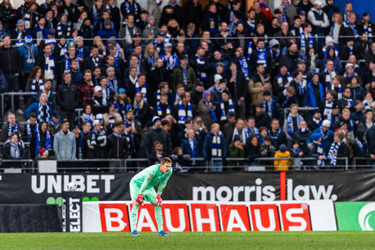 Malmö FFs målvakt Johan Dahlin