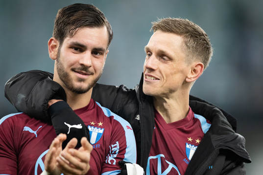 Malmö FFs Adi Nalic och Sören Rieks