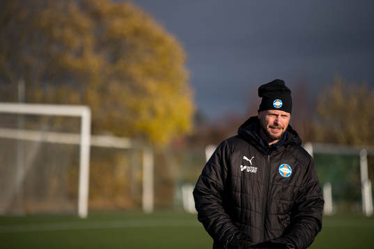 Vejbys tränare Johan Bergström