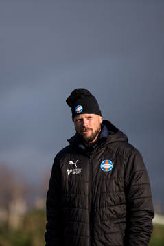 Vejbys tränare Johan Bergström