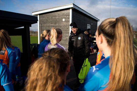Vejbys tränare Johan Bergström
