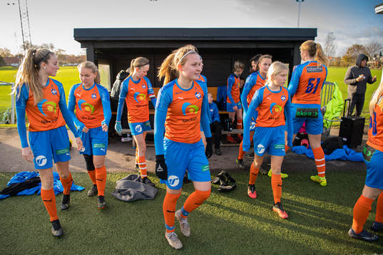 Vejbys spelare med Tilda Nilsson Wejdrup (m)
