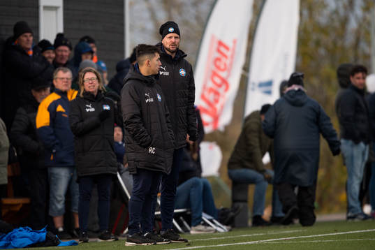 Vejbys tränare Johan Bergström