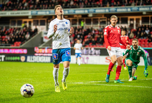 IFK Norrköpings Christoffer Nyman deppar