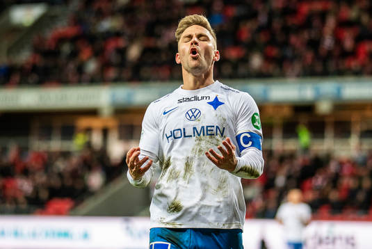 IFK Norrköpings Christoffer Nyman deppar