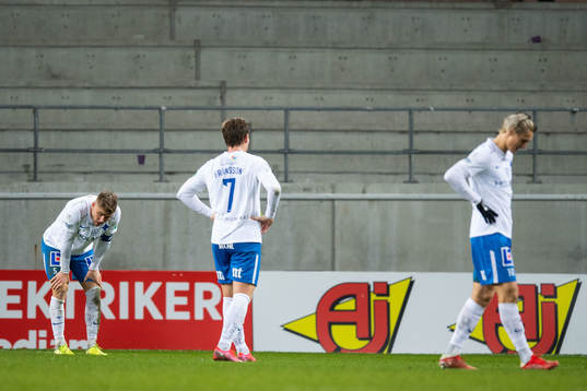 IFK Norrköpings Christoffer Nyman, Alexander Fransson och