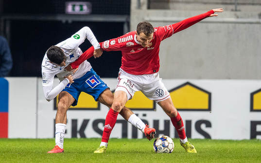 IFK Norrköpings Kristoffer Khazeni och Kalmars Piotr