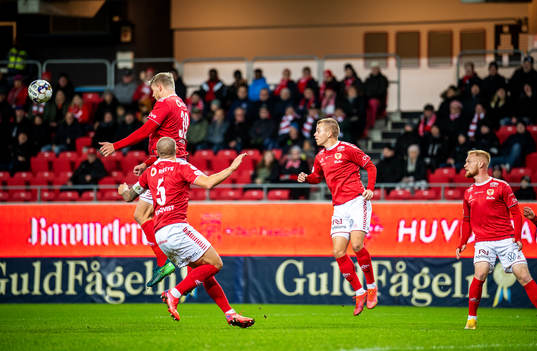 Kalmars Lars Sætra, Douglas Bergqvist, Sebastian Ring och