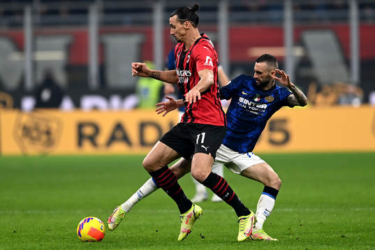 Zlatan Ibrahimovic of Milan