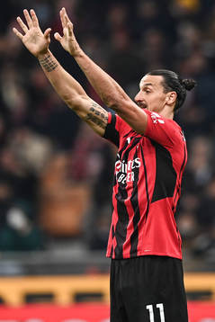 Zlatan Ibrahimovic of Milan