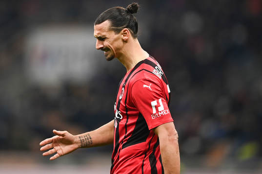 Zlatan Ibrahimovic of Milan