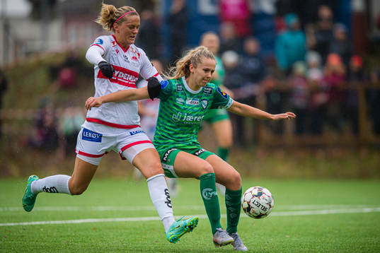 Maria Dybwad Brochmann of Sandviken and Kristina Herfindal