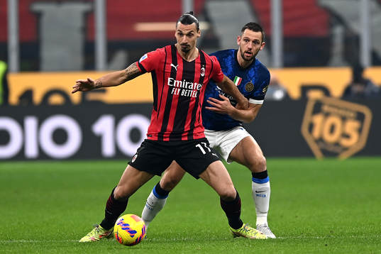 Zlatan Ibrahimovic of Milan