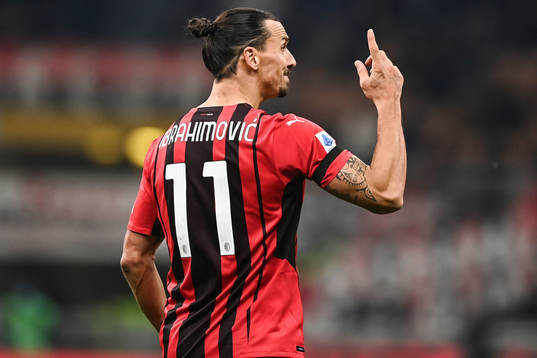 Zlatan Ibrahimovic of Milan